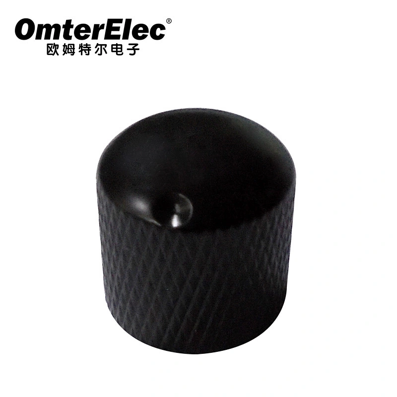 Silver Gold Black Metal Dome Knobs Electric Bass Guitar Volume Tone Control Knobs
